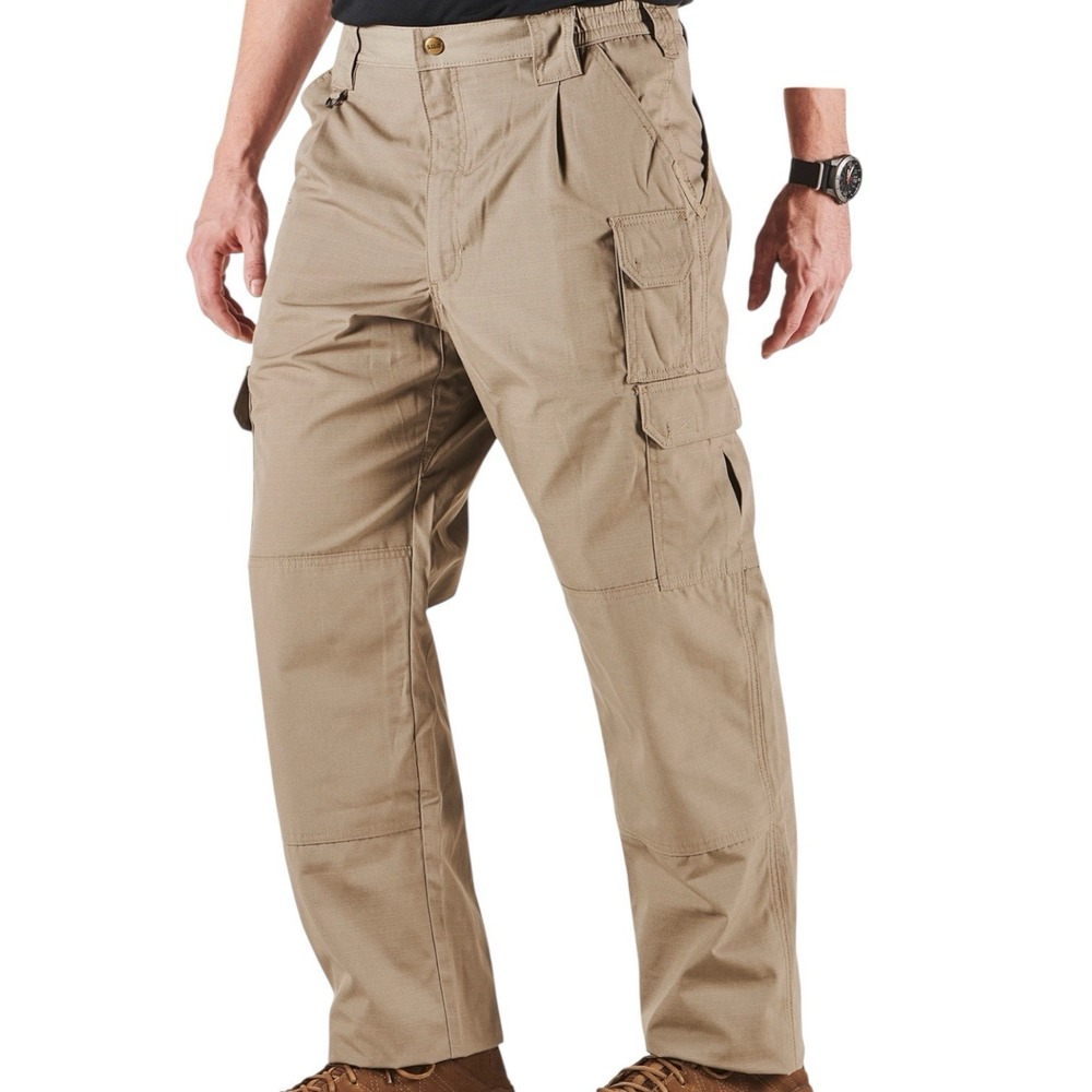 5.11 Tactical Mens Regular Fit Taclite Pro Ripstop Cargo Pants Size 42x30 Beige
